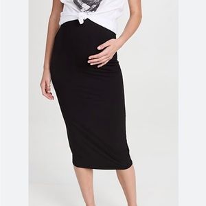 Hatch Maternity knit skirt